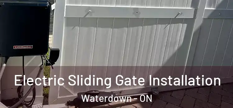  Electric Sliding Gate Installation Waterdown - ON
