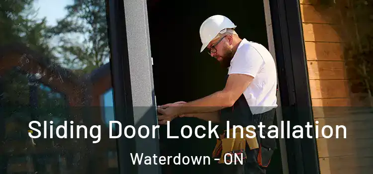  Sliding Door Lock Installation Waterdown - ON